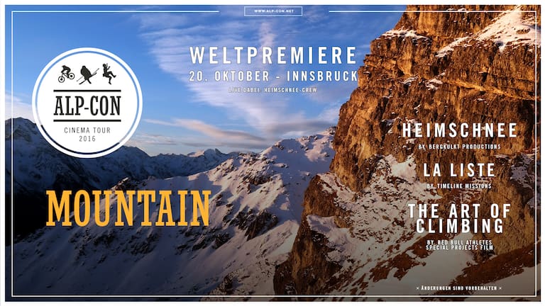 Alp-Con CinemaTour 2016 - Mountain