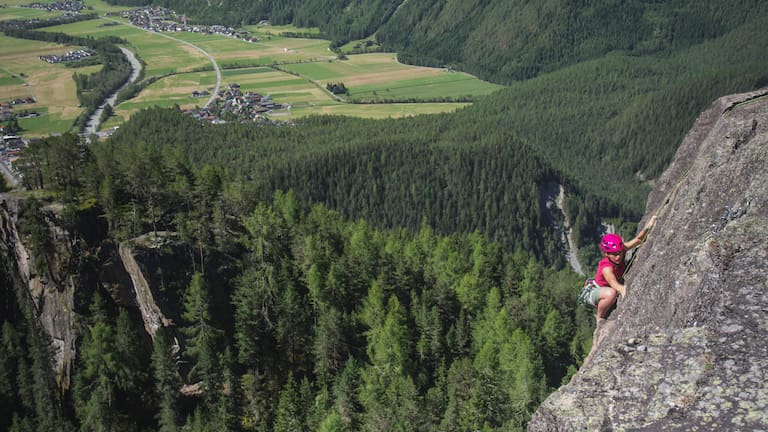 Klettern im Ötztal