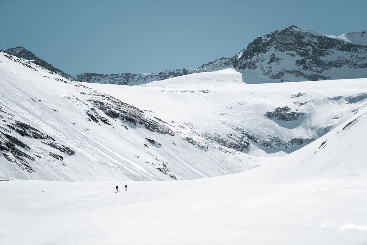 Skitourengeher im Zillertal rund um die Berlinerspitze
