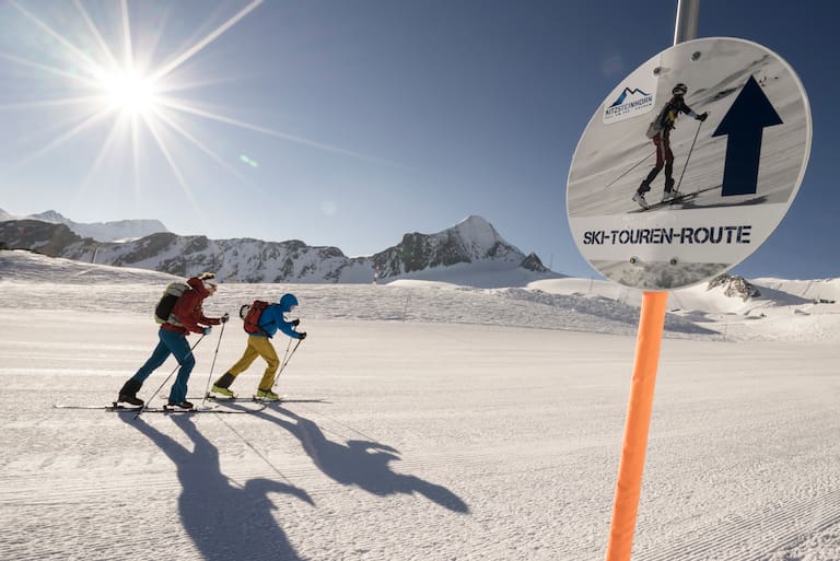 Pisten-Skitouren-Aufstiegsrouten