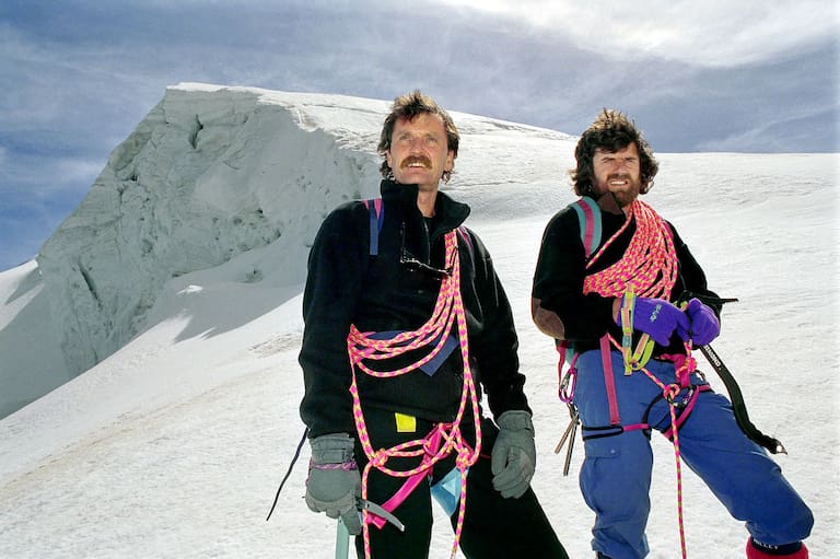 Christoph Ransmayr und Reinhold Messner