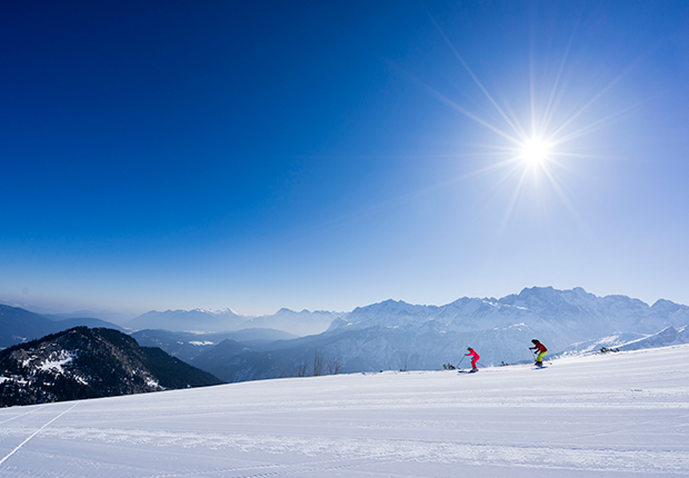 Skifahren in Garmisch-Partenkirchen