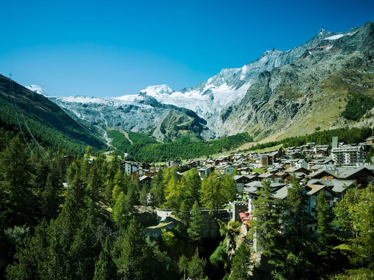 Saas-Fee im Sommer