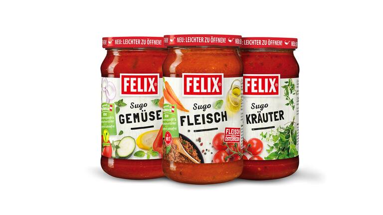 FELIX Sugo wird ausschließlich in Österreich produziert! 