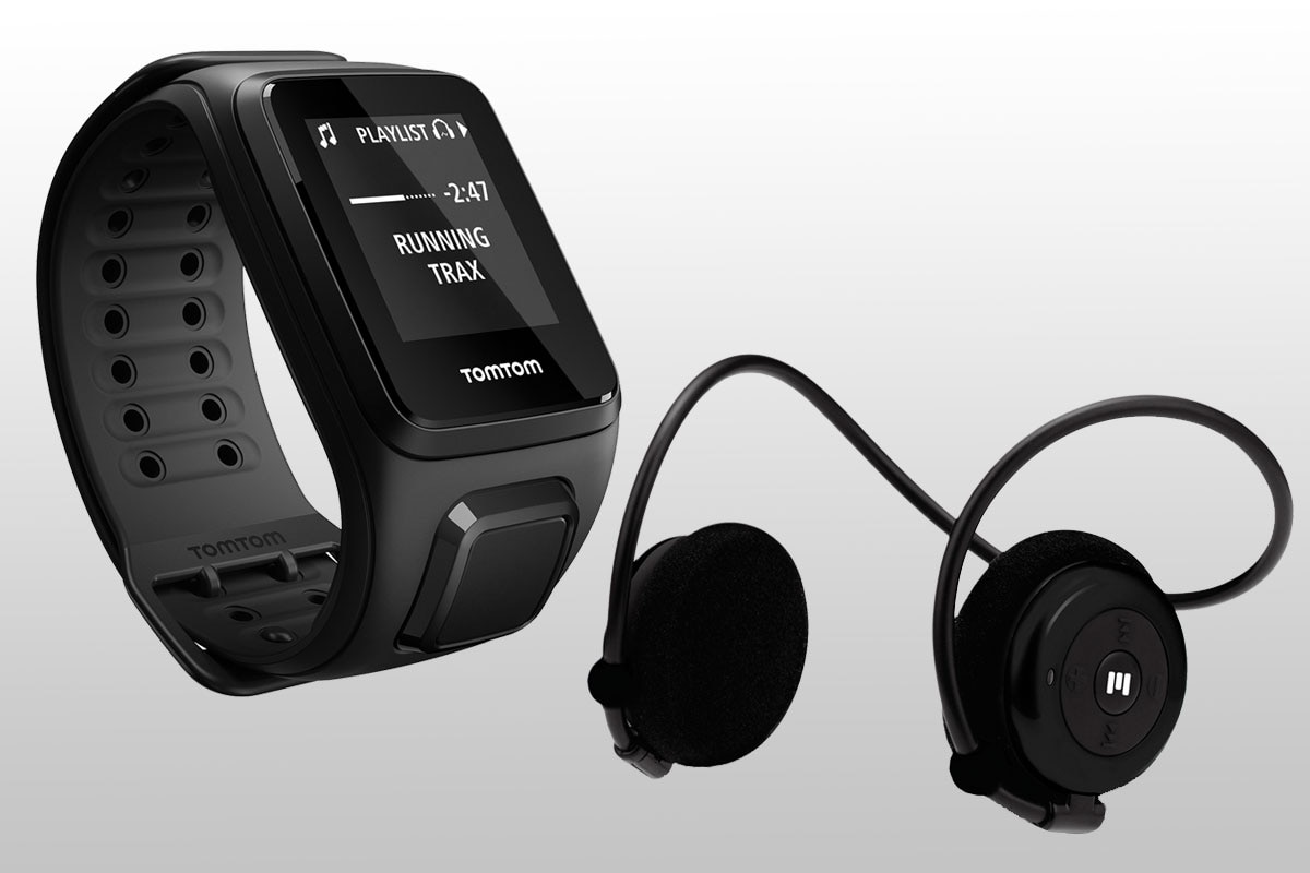 TomTom Spark Cardio + Music Uhr und AL3 Freedom Kopfhörer von Miiego