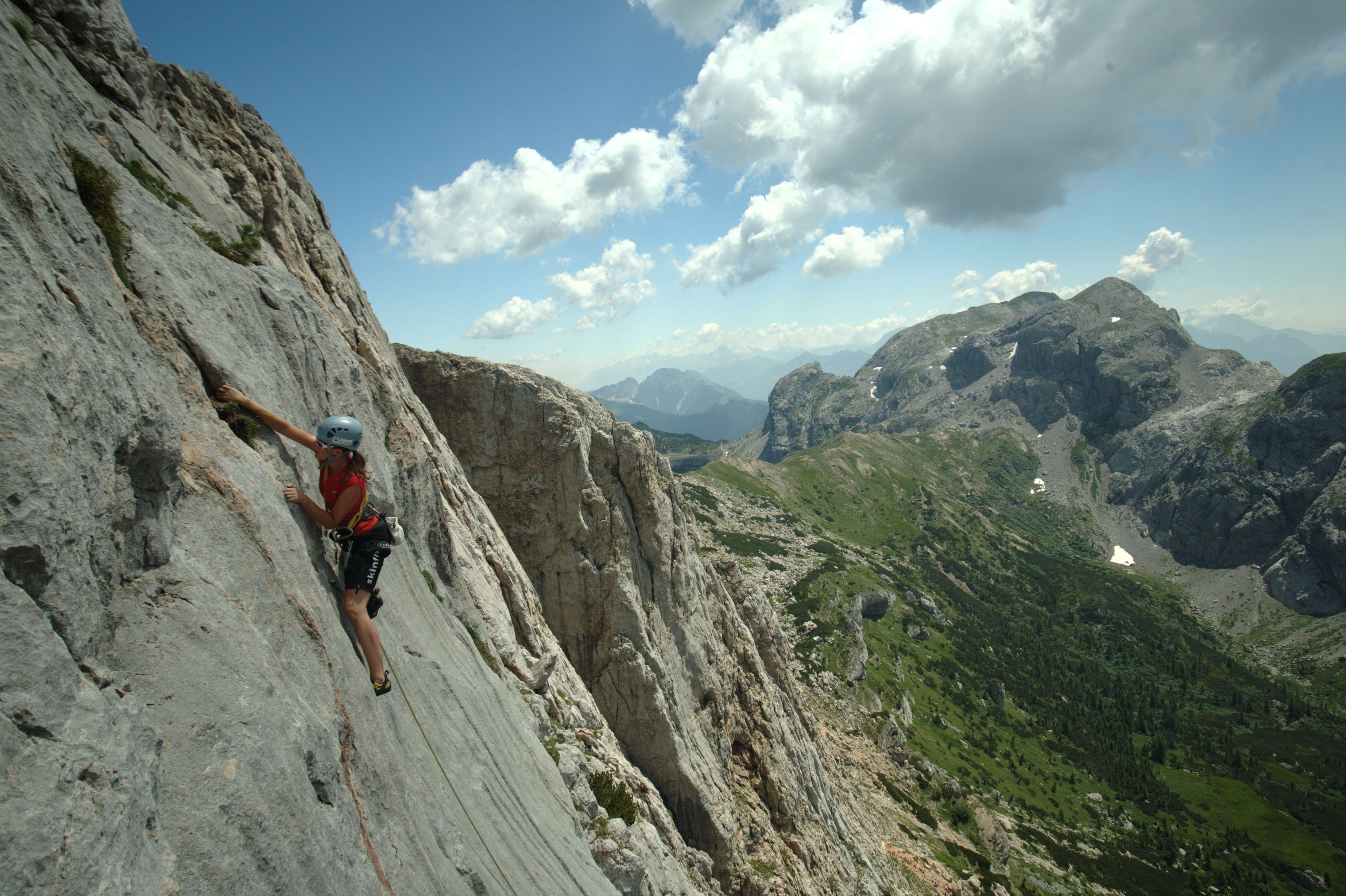 Klettern Karnische Alpen Trogkofel