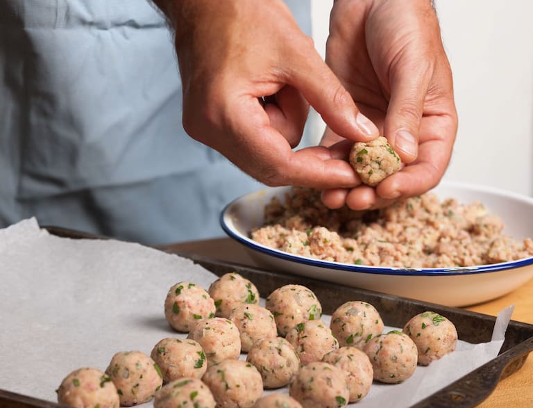 Gefüllte Knödel vom Waxriegelhaus in der Steiermark