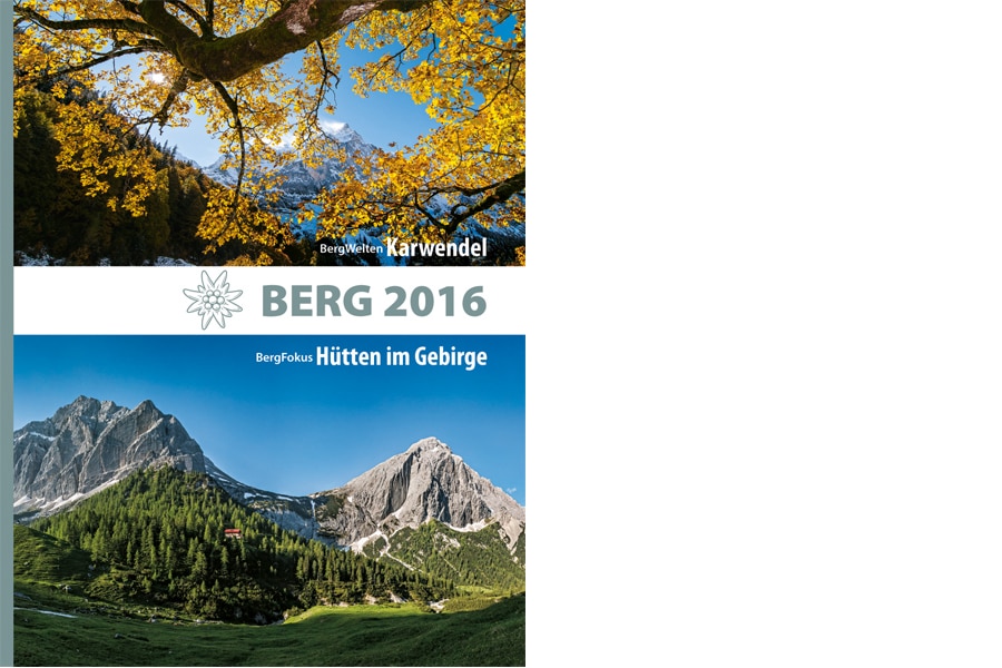 Cover: Alpenvereinsjahrbuch „Berg 2016“ (Tyrolia Verlag)