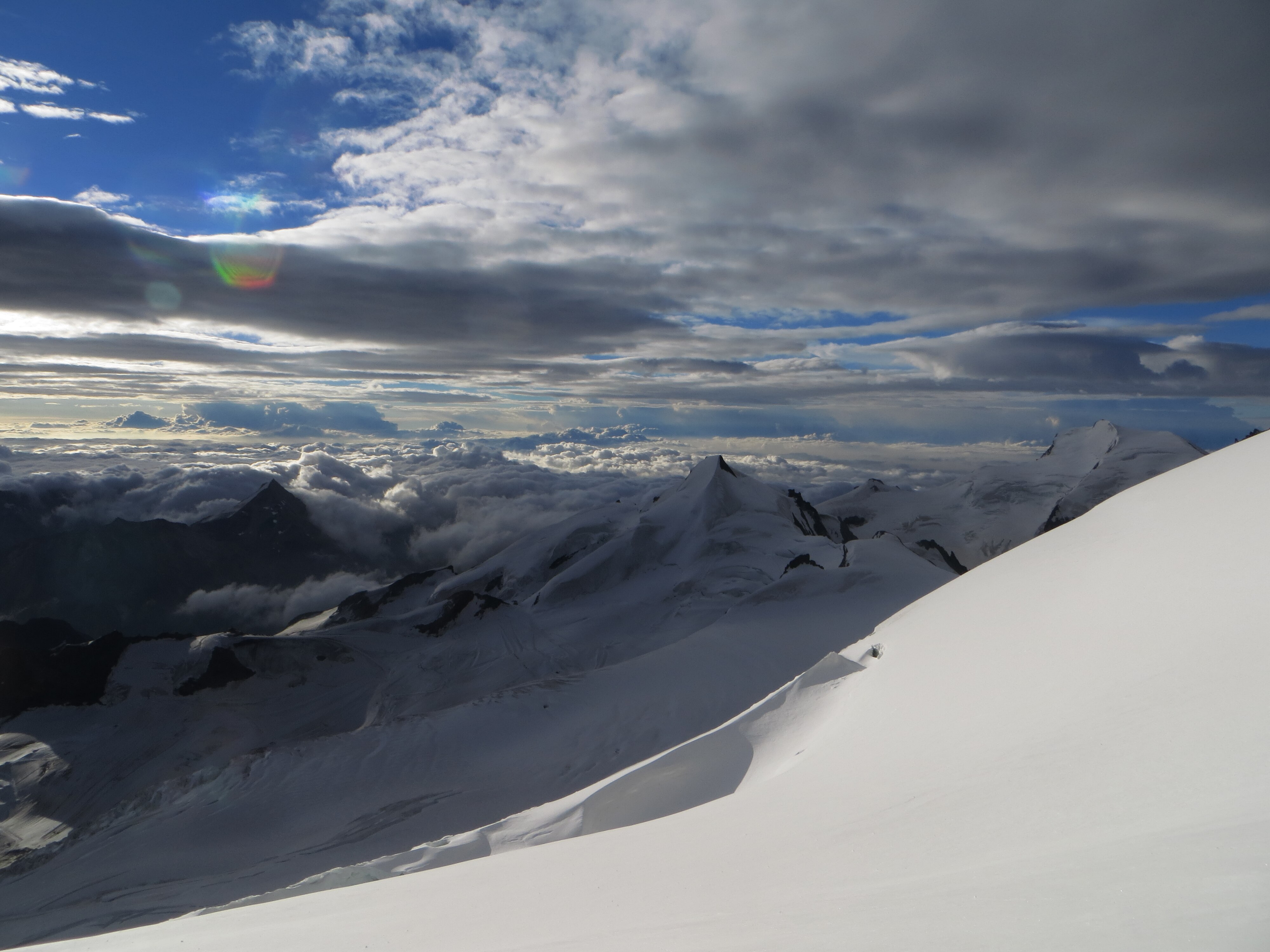 Walliser Alpen: Unterwegs am Alphubel in der Allalingruppe