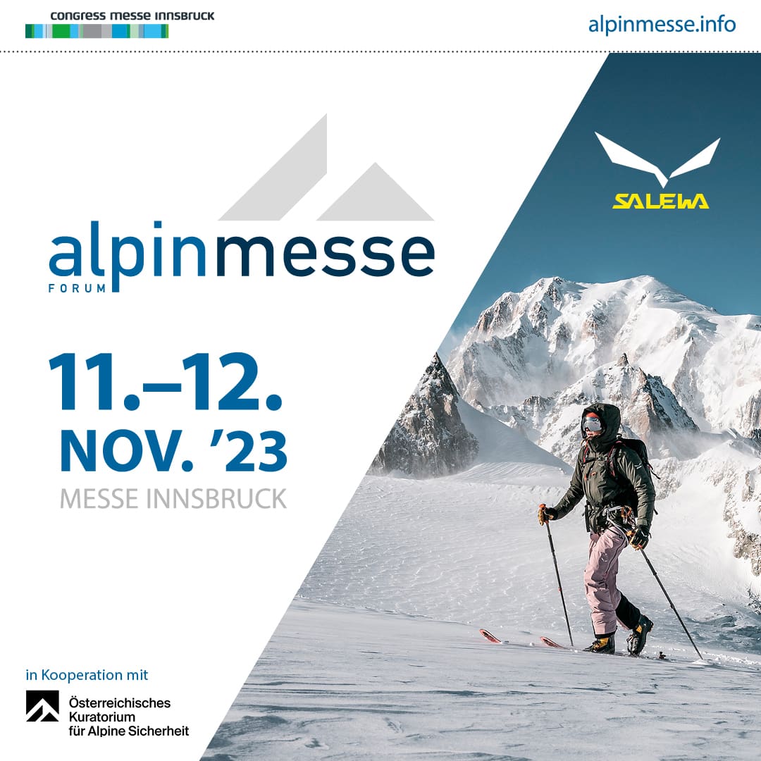 Die Alpinmesse findet von 11.–12. November 23