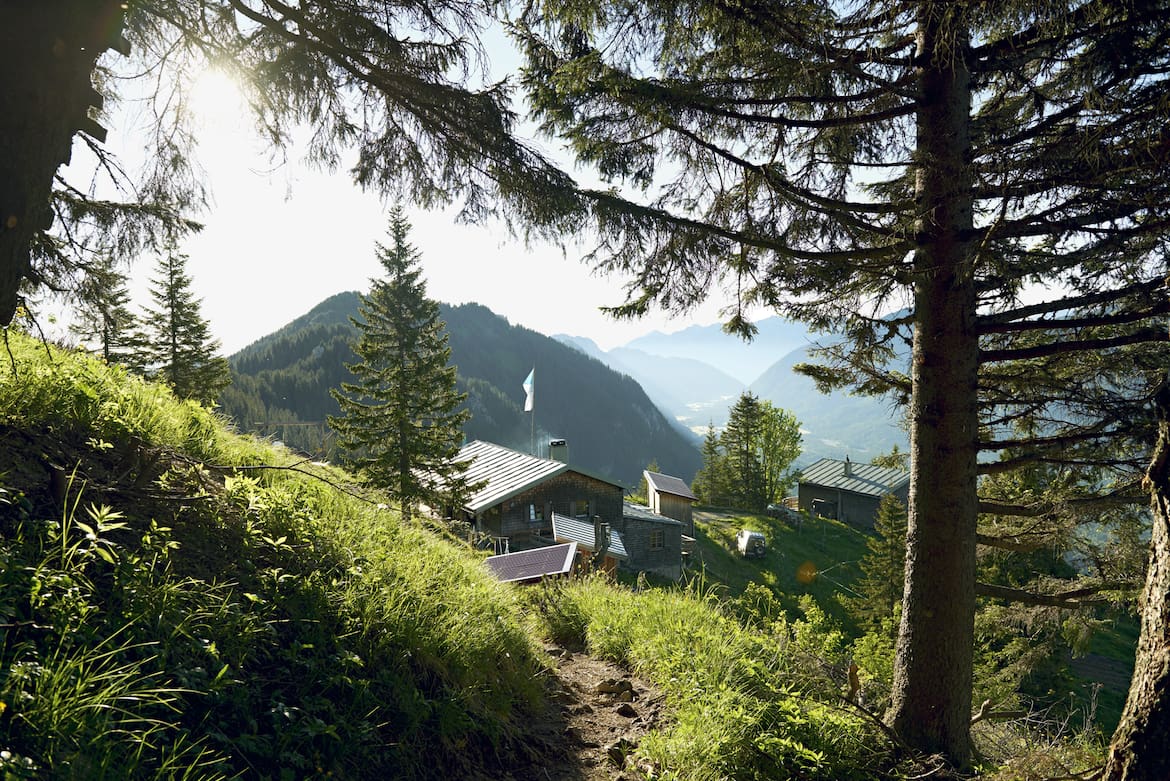 Bei der Brunnenkopfhütte, Ammergauer Alpen