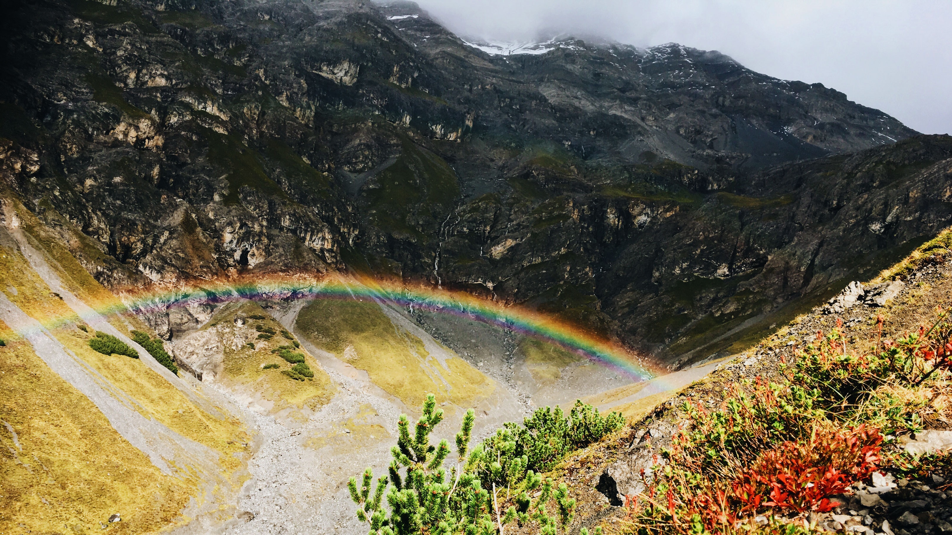 Regenbogen in Graubünden