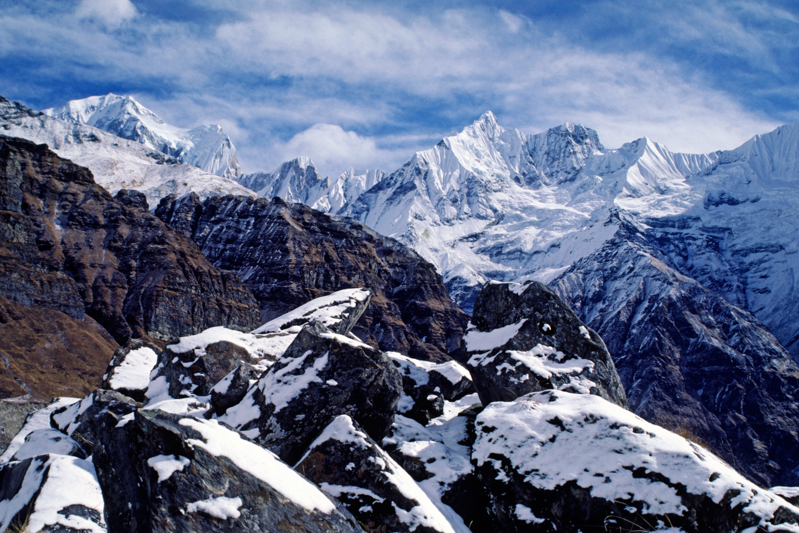 Nepal: An der Annapurna IV im Annapurna Himal