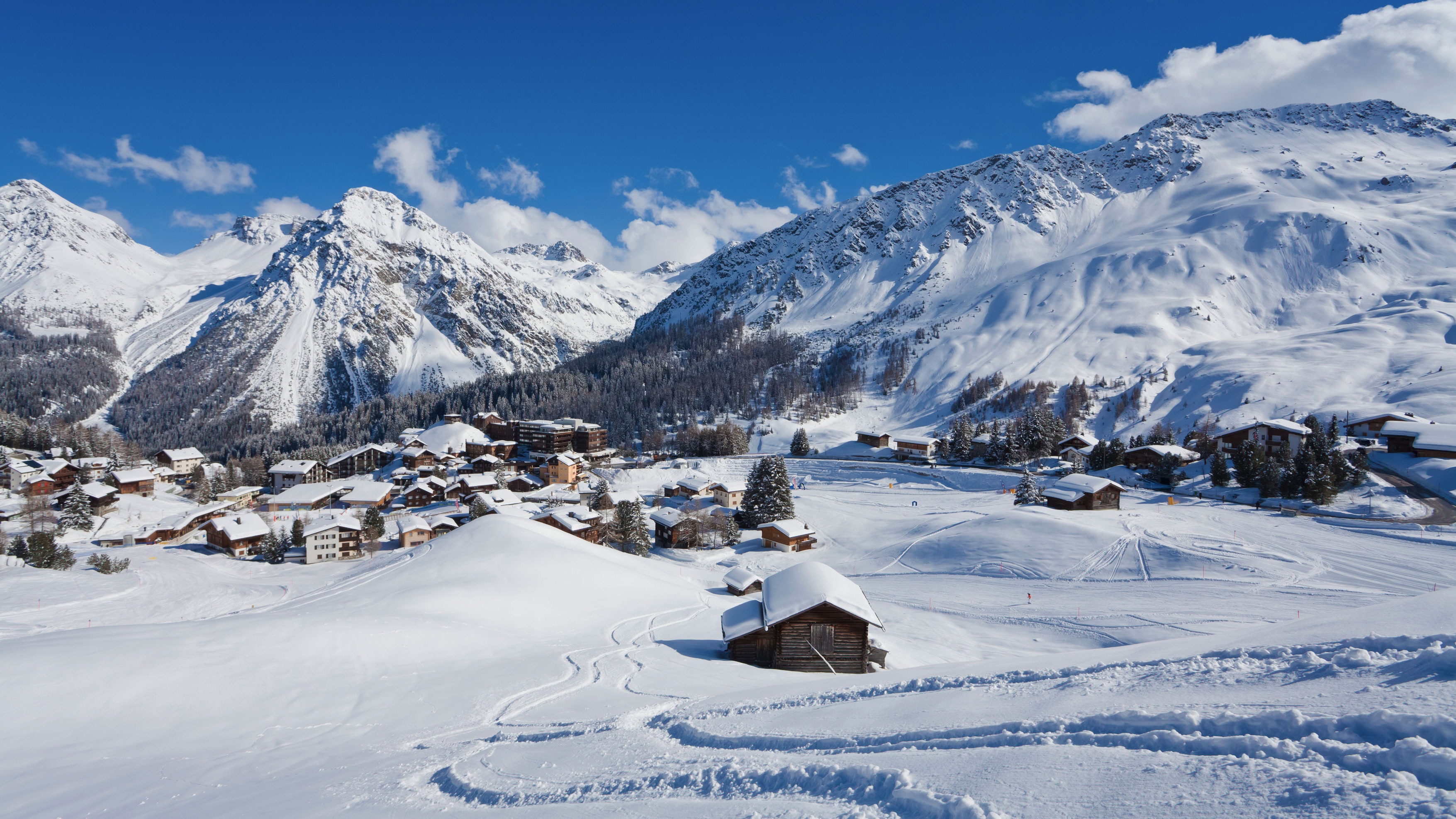 Arosa im Winter: Plessur-Alpen