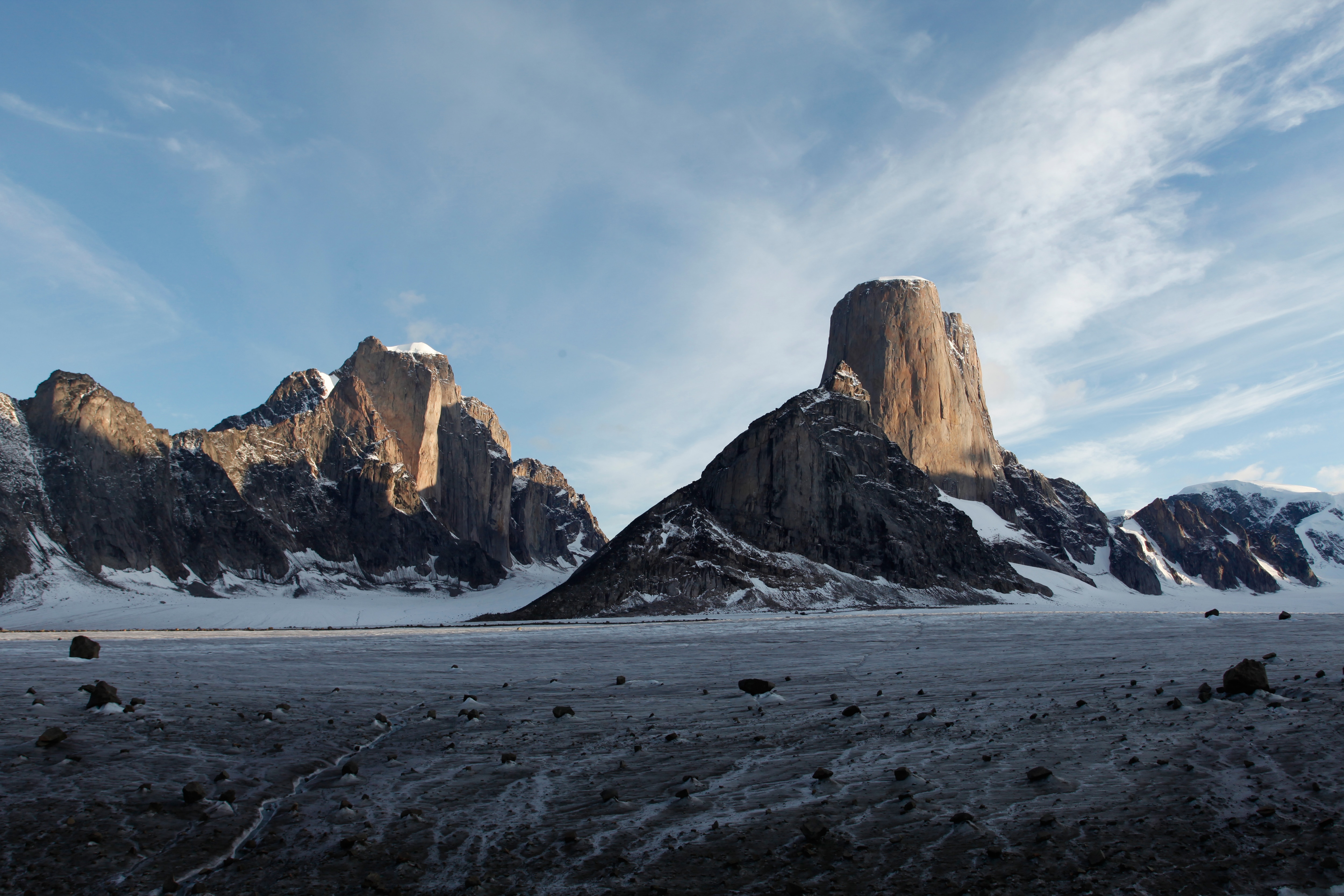 Der Mount Asgard auf Baffin Island: Auch ein Lieblingsplatz von Alexander Huber.