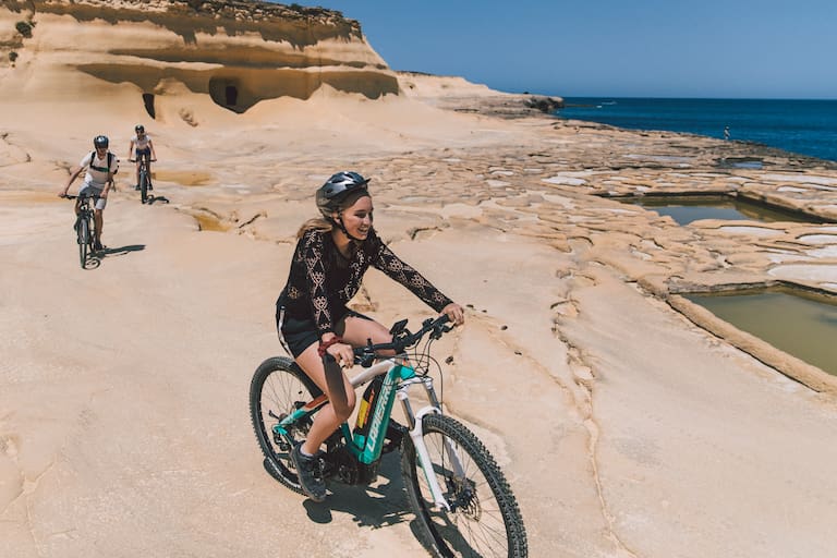 Auch für Mountainbiker hat Gozo einiges zu bieten.