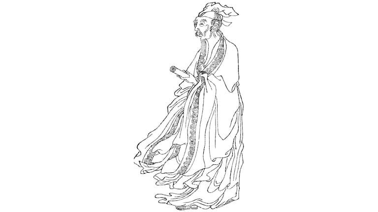 Der chinesische Dichter der Tang-Dynastie Bai Juyi
