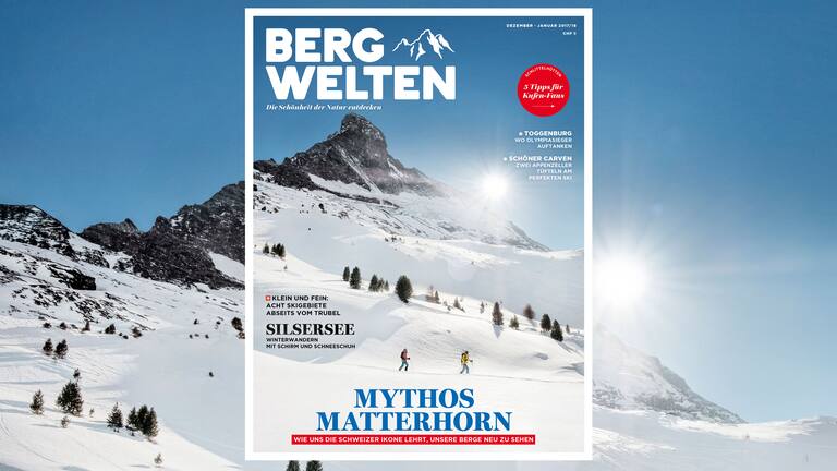 Cover des Bergwelten Magazins (Winter 2017/18)