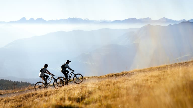 Mountainbiker finden in Graubünden anspruchsvolles Terrain und eine fast endlose Auswahl an Trails.
