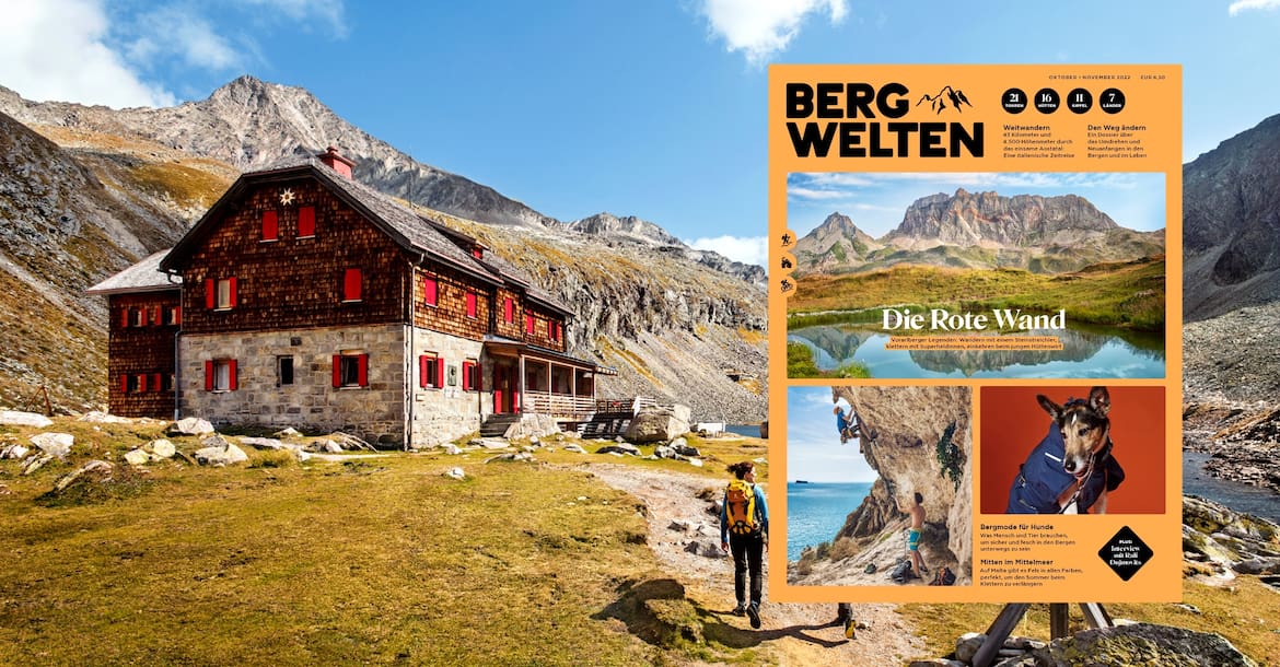 Das aktuelle Bergwelten Magazin (Oktober/November 2022)