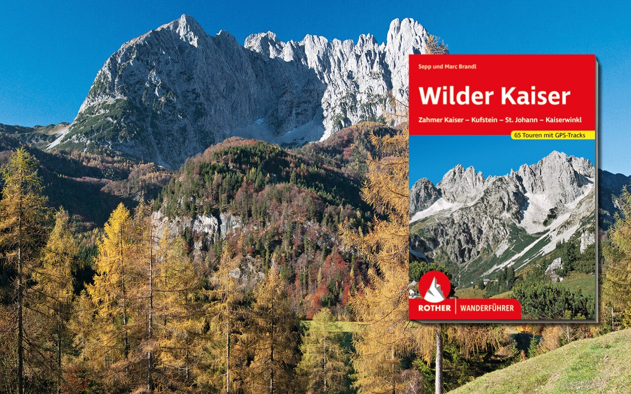 Die Tour „Stripsenkopf und Feldberg“ findest du im Rother Wanderführer „Wilder Kaiser“.