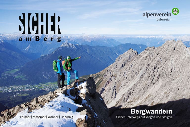 Cover vom „Booklet Bergwandern“ des Alpenvereins