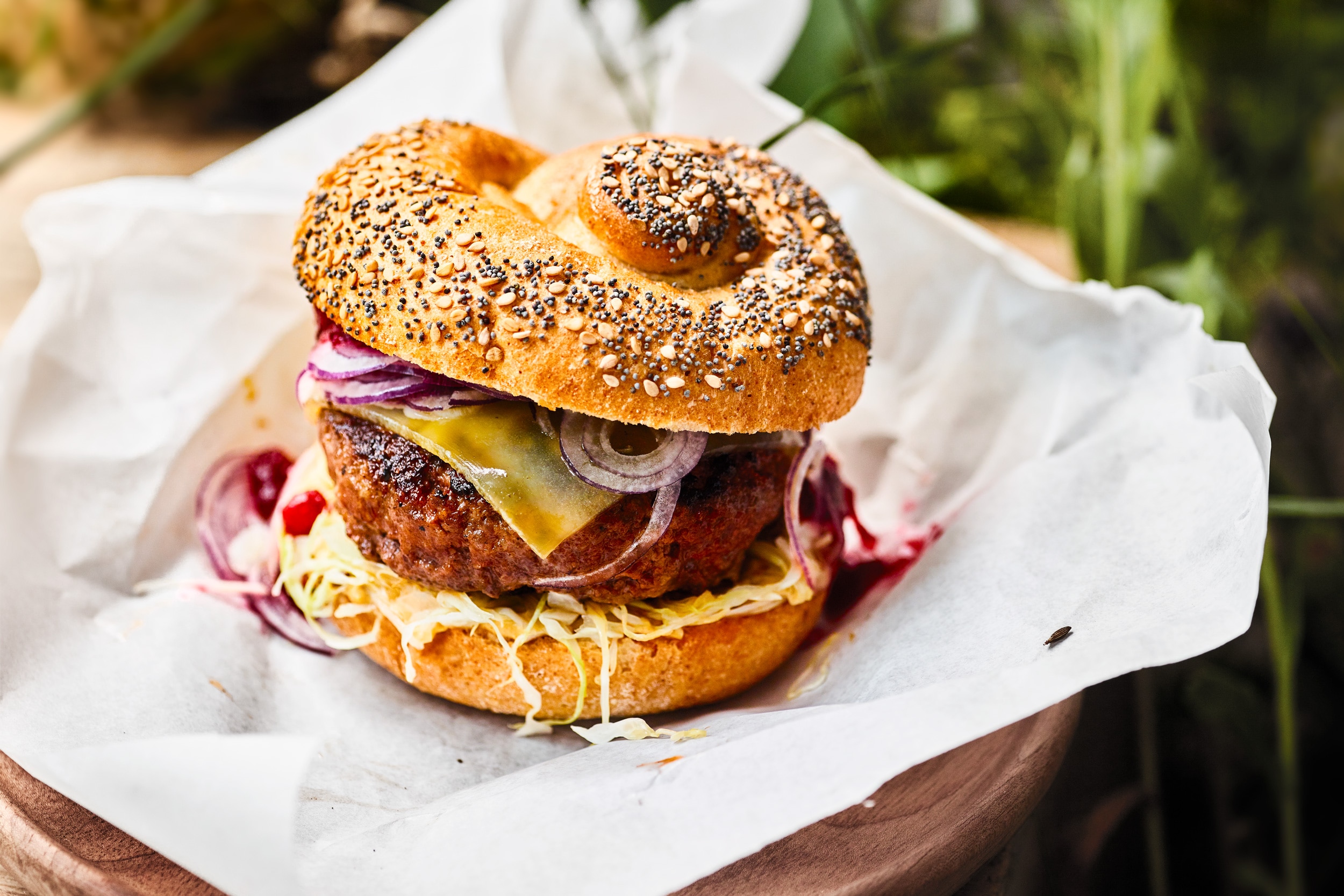 Rezept: Alpen-Burger - Bergwelten