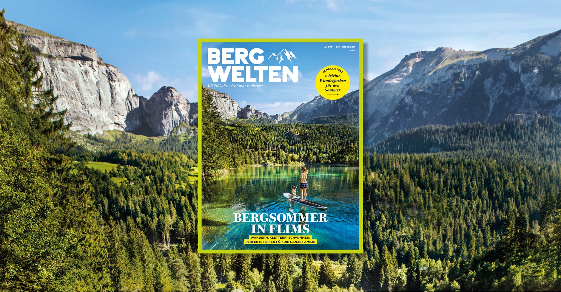 Das Bergwelten Magazin (August/September 2018)