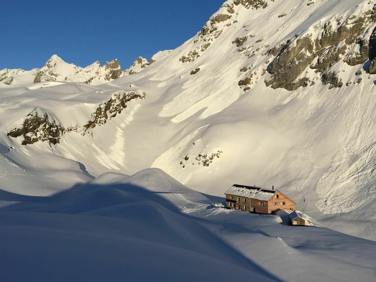 Claridenhütte Schweiz