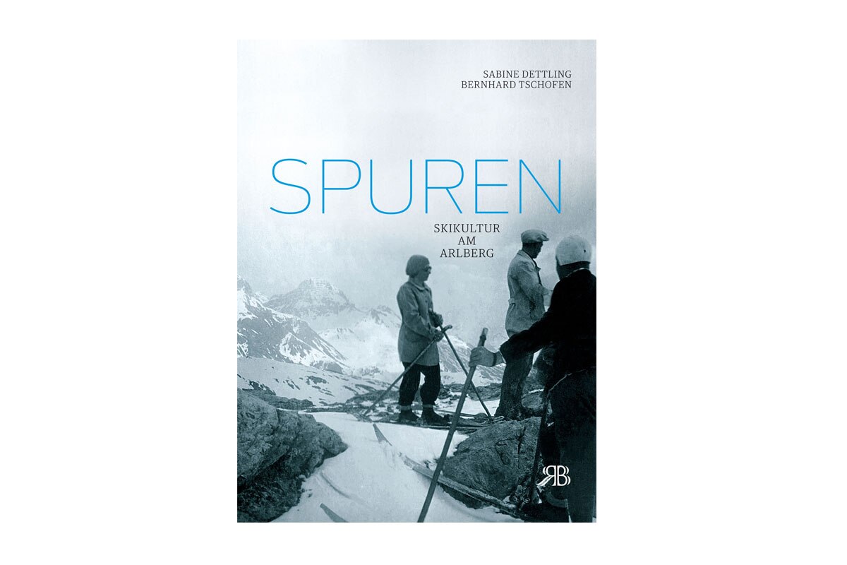Cover des Buchs: „Spuren. Skikultur am Arlberg“