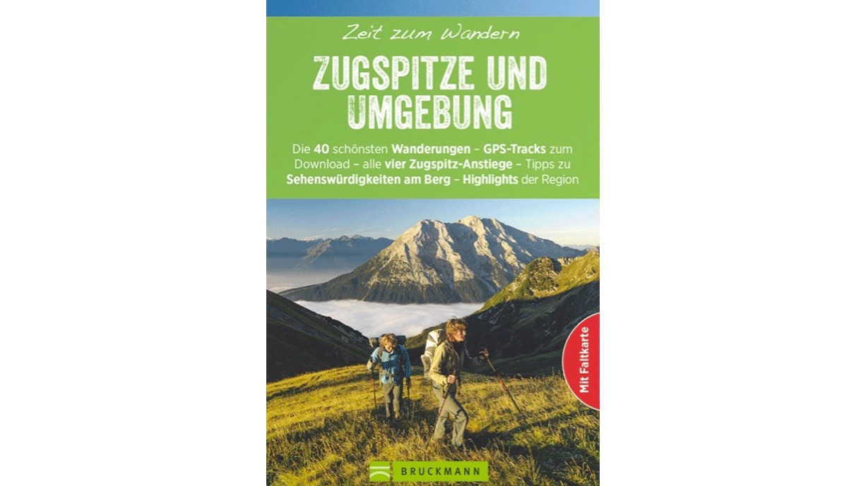 Cover: „Zeit zum Wandern. Zugspitze und Umgebung“ von Markus und Janina Meier (Bruckmann Verlag)