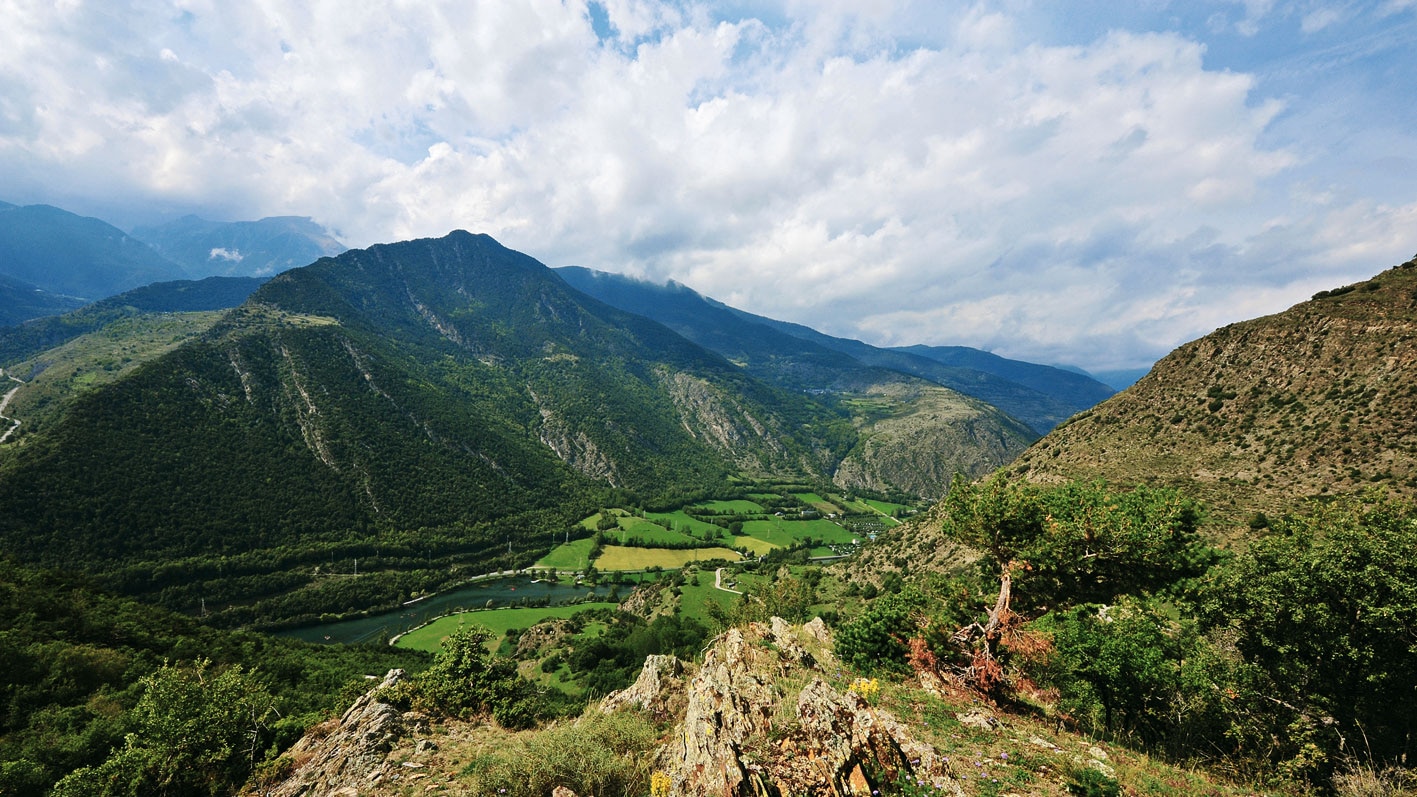 Etappe 15 der Pyrenäen-Durchquerung: Blick ins spanische Vall d’Àneu 