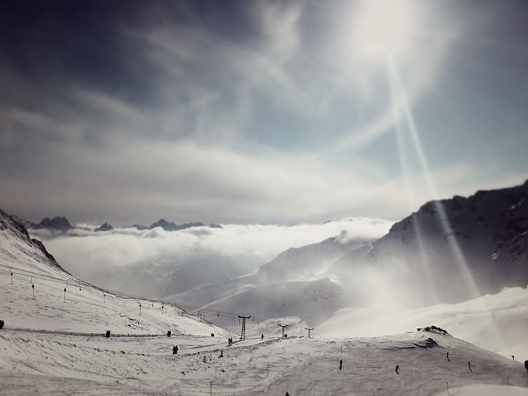 Wintersport: Skigebiet