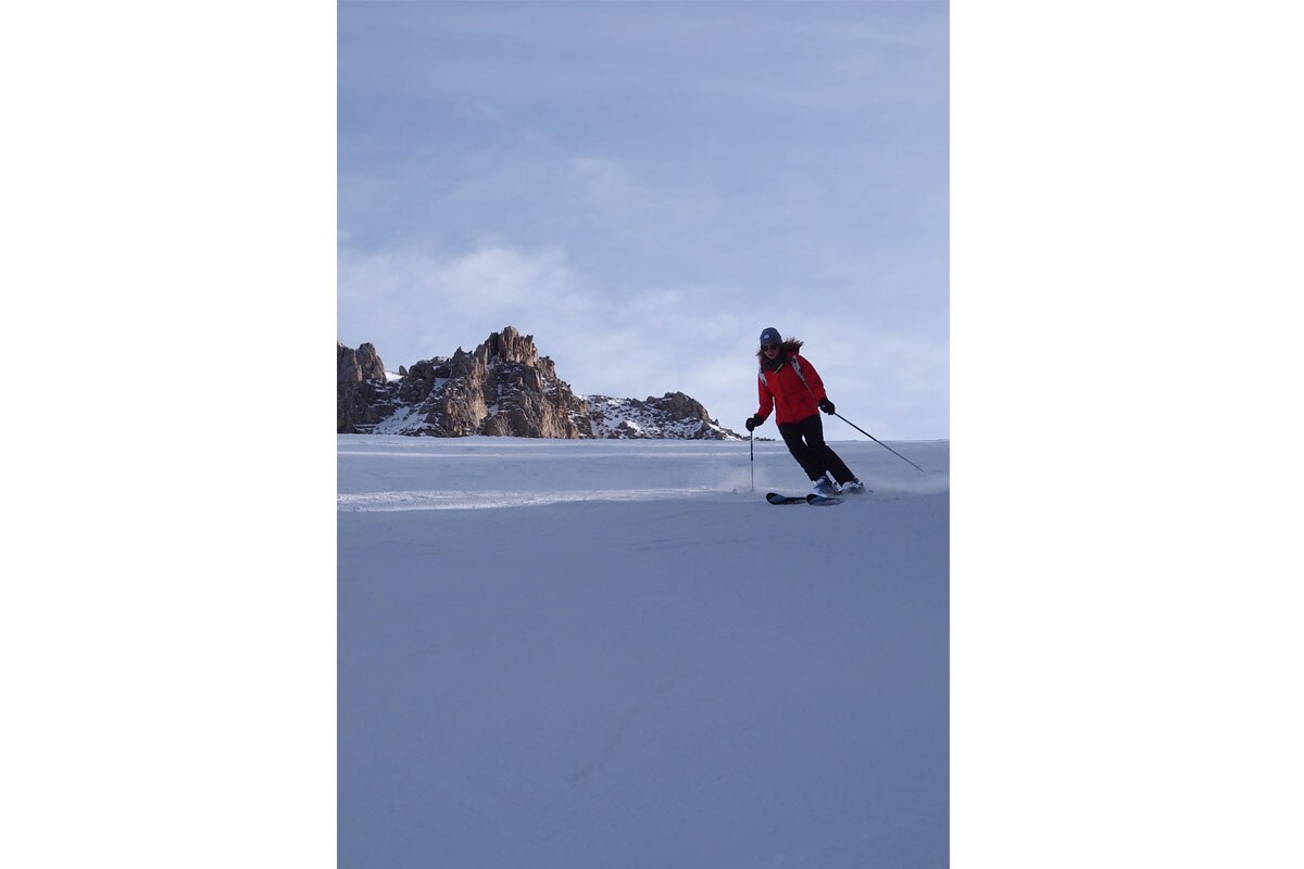 Latemar: Skifahren in den Dolomiten
