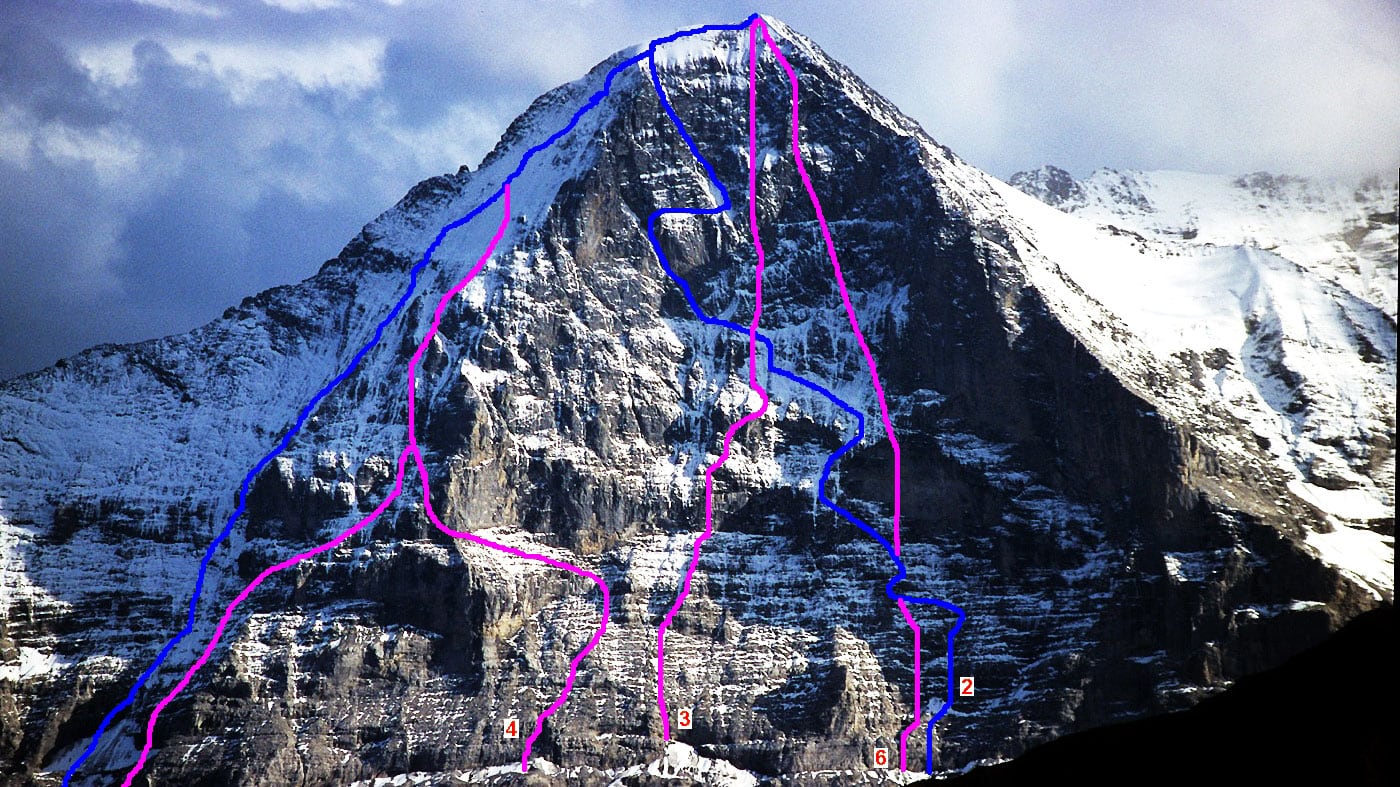 Video Eiger Nordwand die Wand der Wände Bergwelten