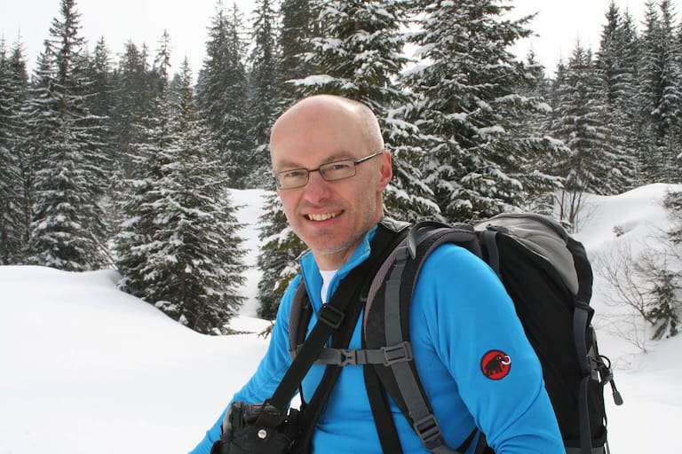 Umweltdachverband: Franz Maier auf Skitour im Toten Gebirge