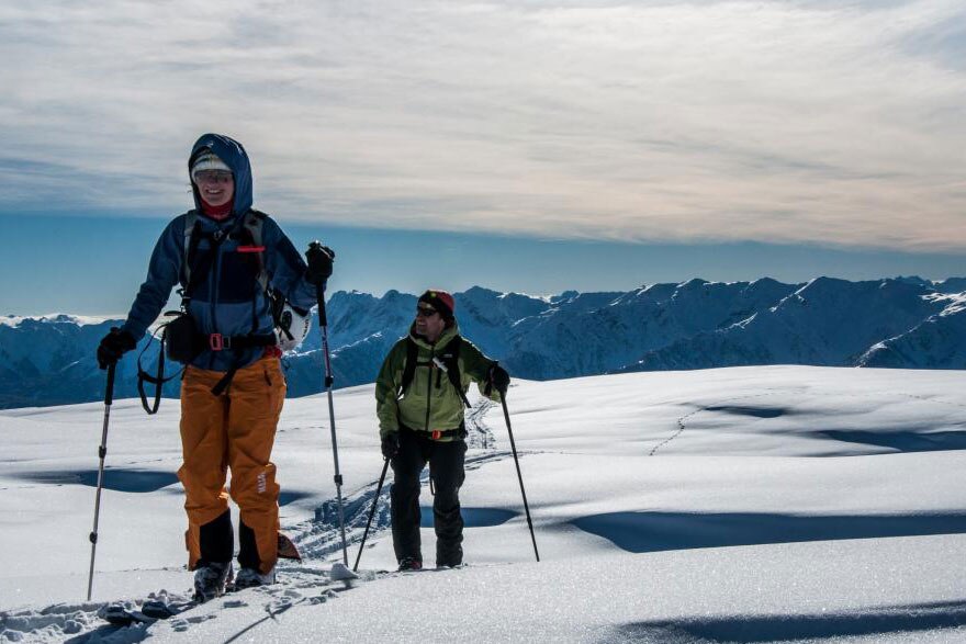 Skitour in Osttirol: Gipfelbereich des Gabesitten