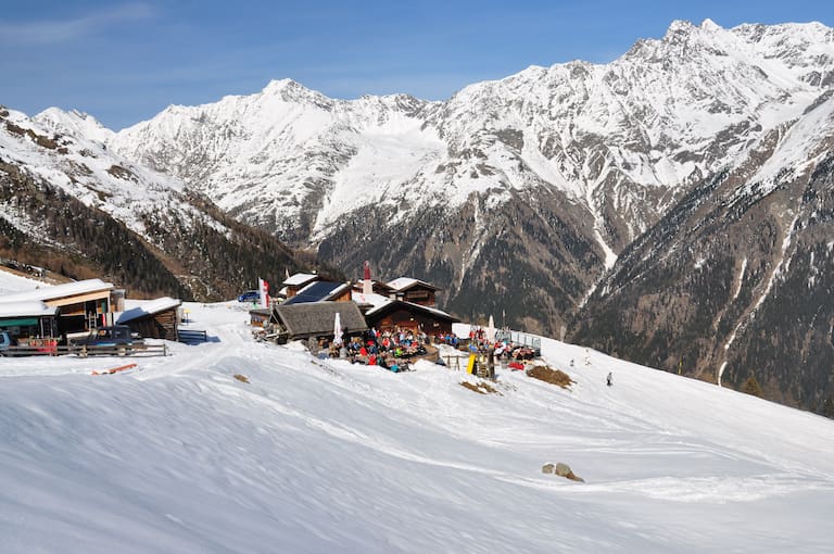 Tirol: Gampe Thaya Hütte in Sölden