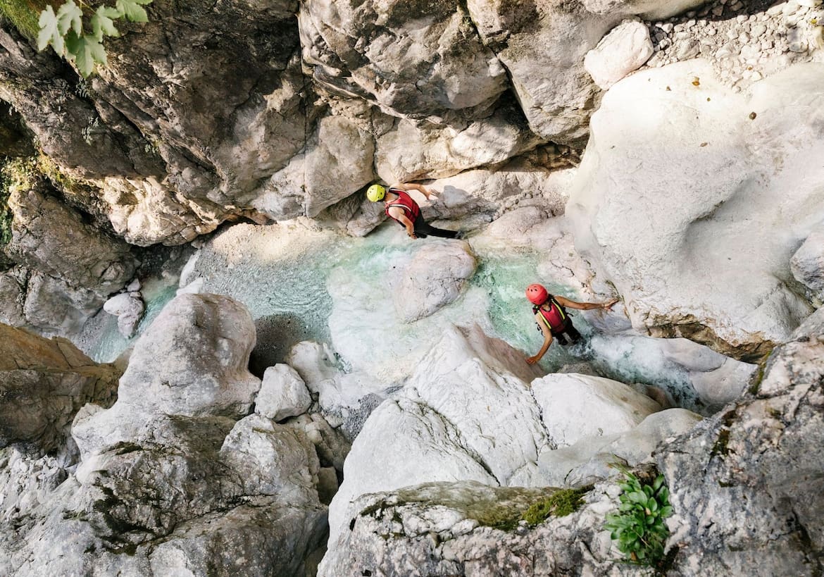 Canyoning in der glasklaren Enns