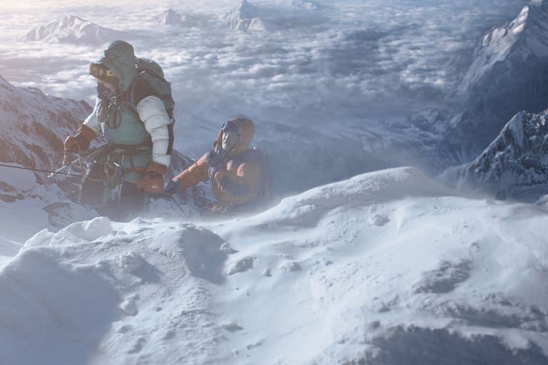 Aus dem Film "Everest 3D": Am Balkon