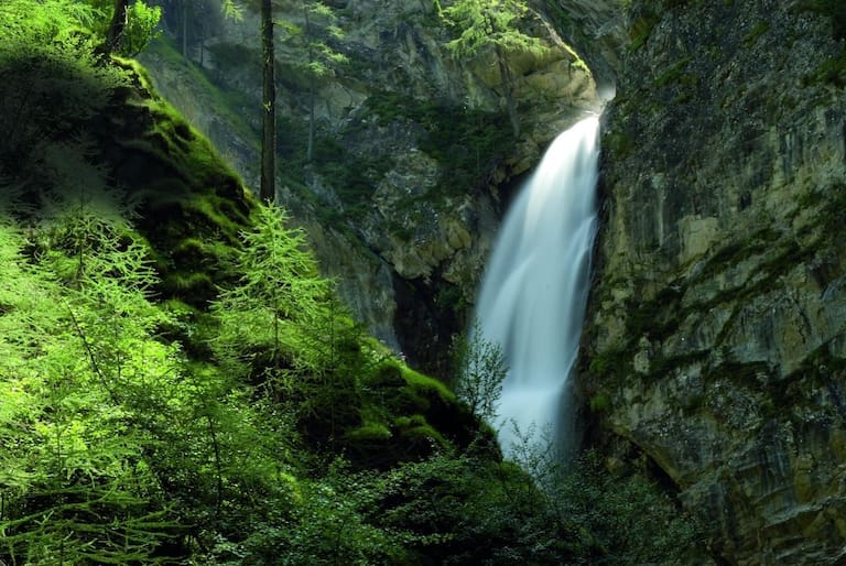 Der Gößnitzfall im Kärntner Teil des Nationalparks Hohe Tauern
