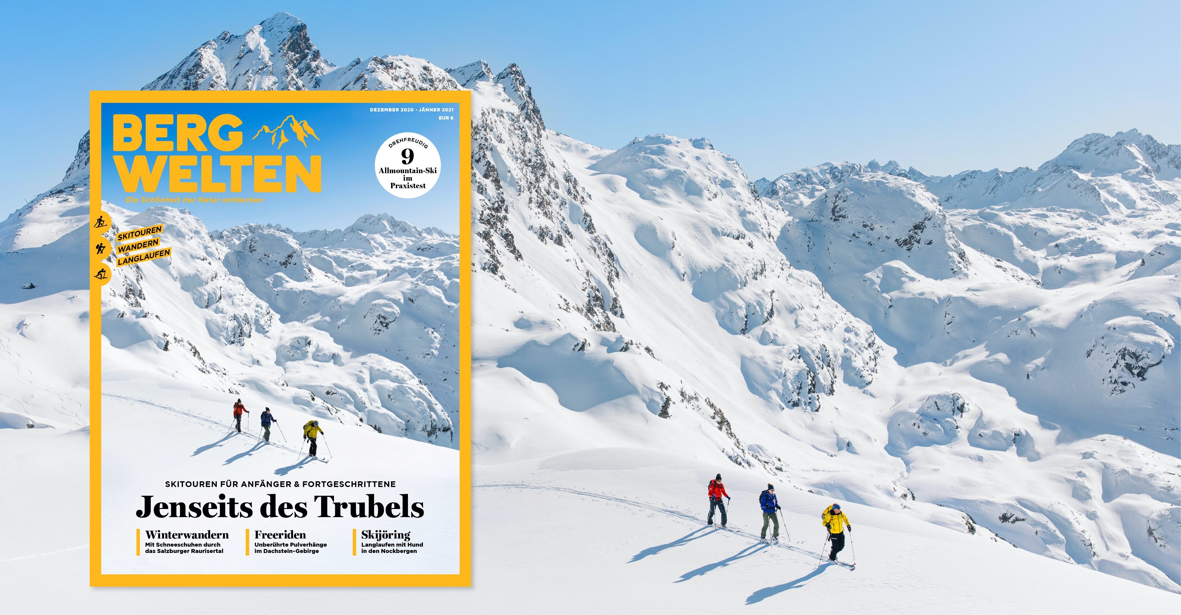 Bergwelten Magazin, AT-Ausgabe (Dezember 2020/Jänner 2021) 
