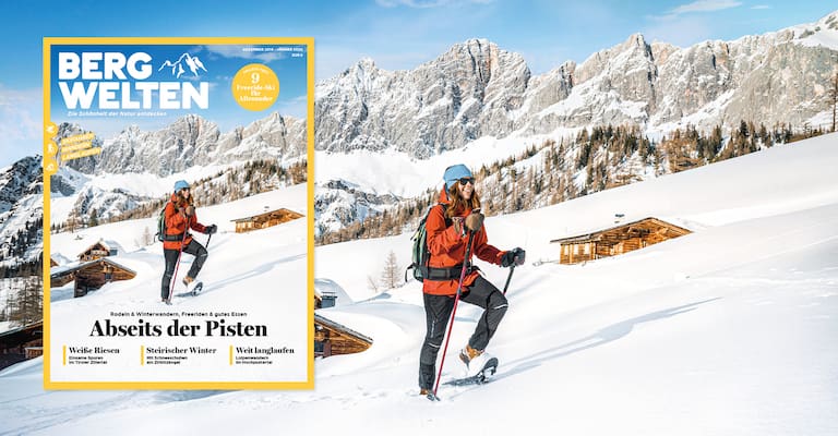 Das aktuelle Bergwelten Magazin (Dezember 2019/Jänner 2020) 