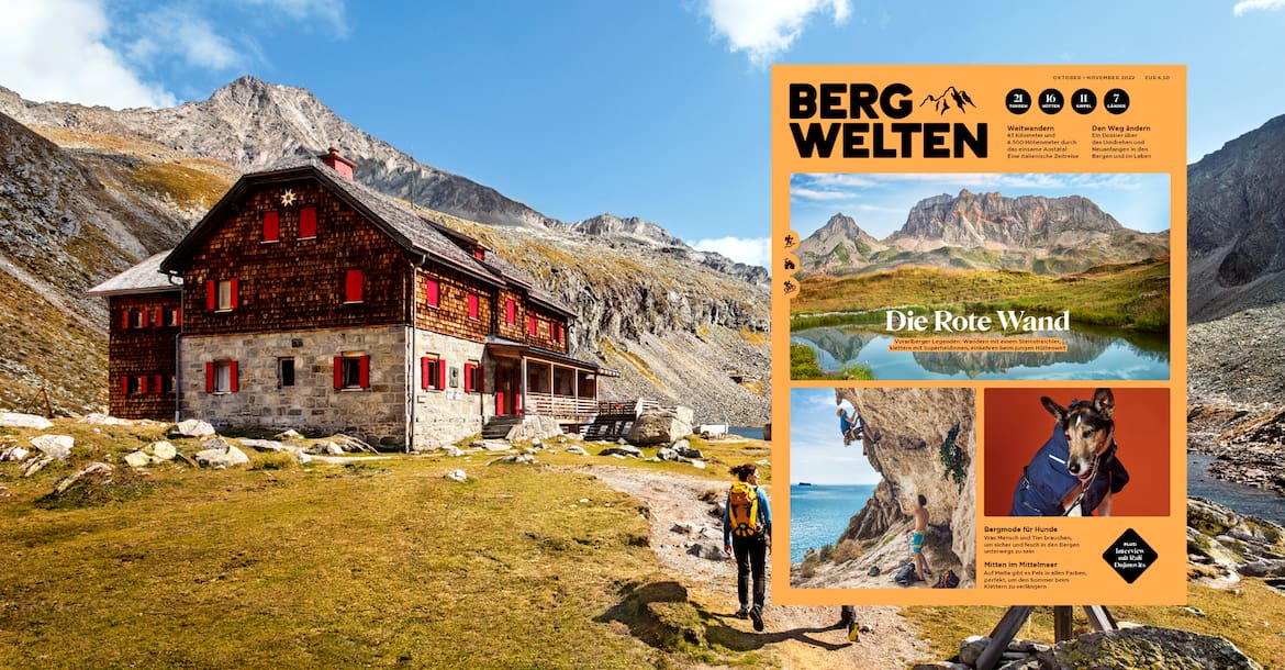 Das aktuelle Bergwelten-Magazin (Oktober/November 2022)