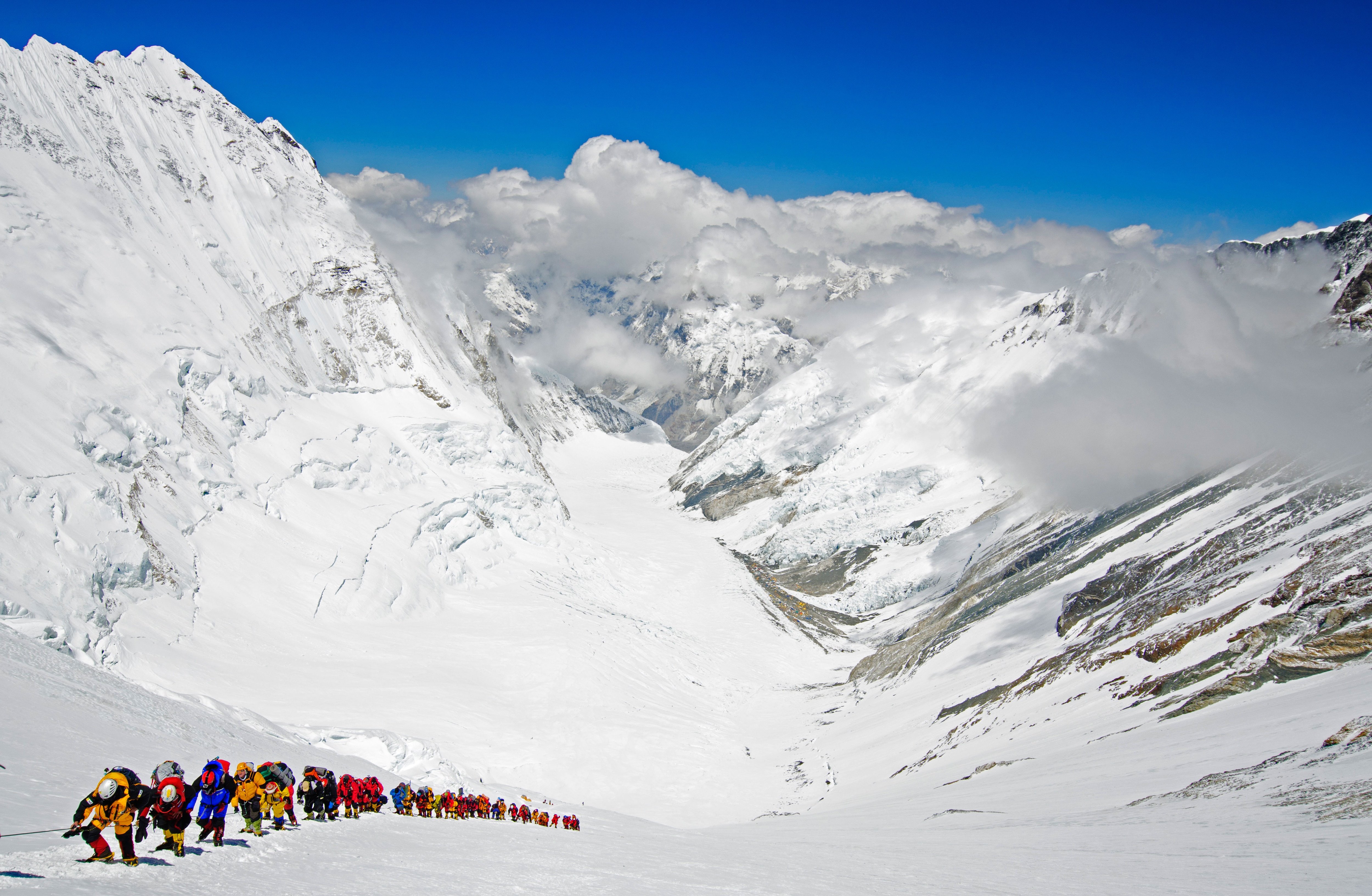 Lhotse-Flanke im Himalaya