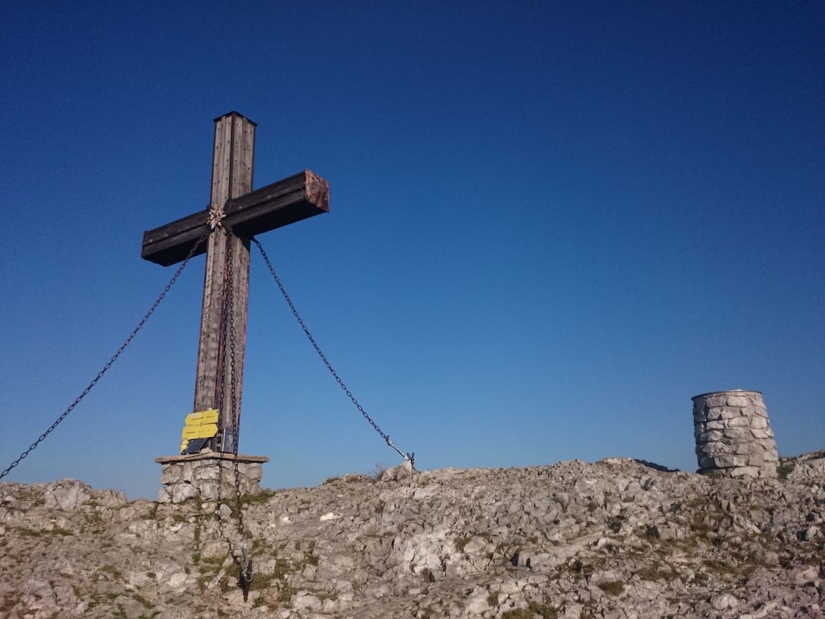 Gipfelkreuz auf der Hohen Veitsch