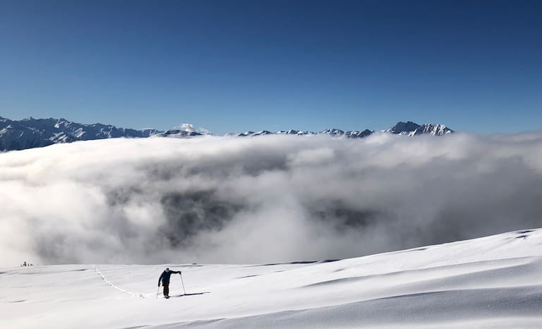 Kitzbüheler Alpen mit Blick in die Hohen Tauern