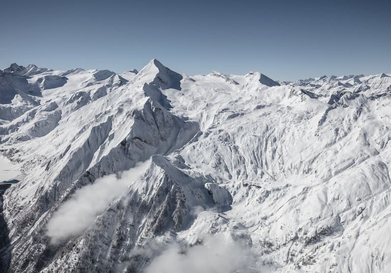 Kitzsteinhorn: Hoch oben am Gletscher ist der Himmel zum Greifen nah