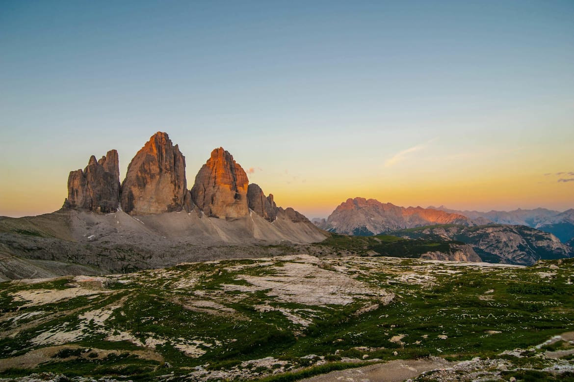 Die Drei Zinnen - Wahrzeichen des gleichnamigen Naturparks