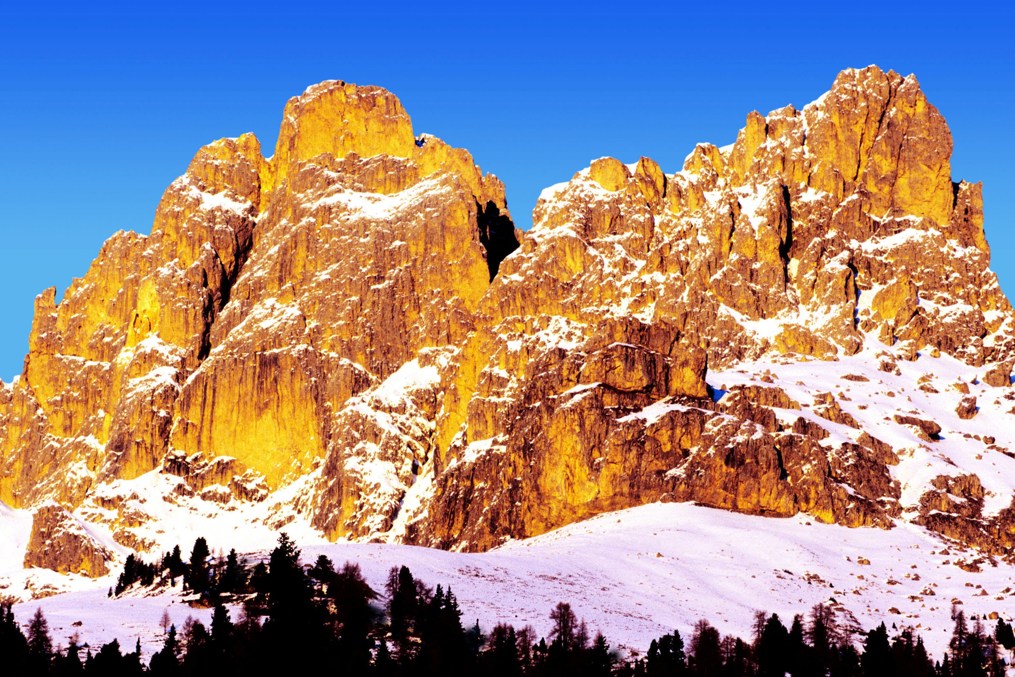 Südtirol: Latemar in den Dolomiten